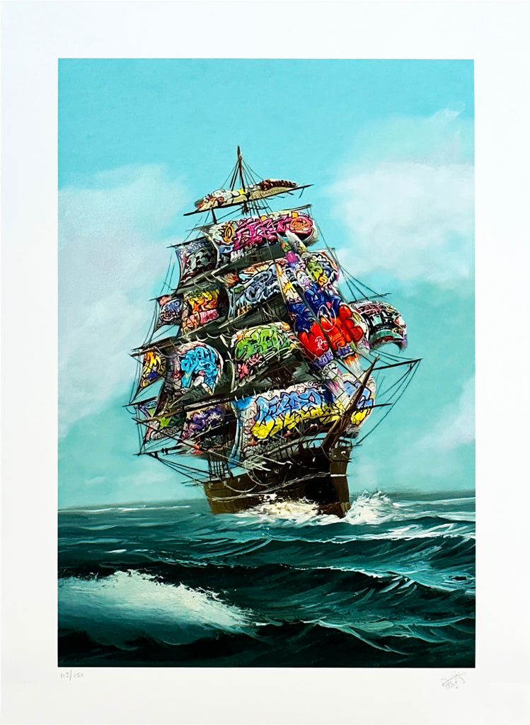 DAVE POLLOT 'Oil and Water 2022' Giclée Print - Signari Gallery 