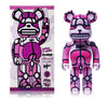 DAVID FLORES x XLarge 'Stakes are High' (400%) Be@rbrick Art Figure - Signari Gallery 