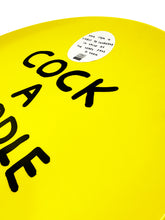Load image into Gallery viewer, DAVID SHRIGLEY &#39;Cock A Doodle Twat&#39; (2021) Melamine Dinner Plate - Signari Gallery 