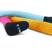 Load image into Gallery viewer, DAVID SHRIGLEY &#39;Friendly Door Snake&#39; (2017) Cordoroy Door-Draft Plush (orange)