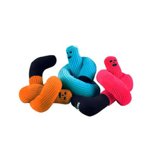 Load image into Gallery viewer, DAVID SHRIGLEY &#39;Friendly Door Snake&#39; (2017) Cordoroy Door-Draft Plush (pink)