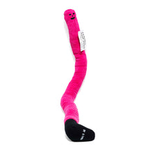 Load image into Gallery viewer, DAVID SHRIGLEY &#39;Friendly Door Snake&#39; (2017) Cordoroy Door-Draft Plush (pink)