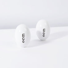 Load image into Gallery viewer, DAVID SHRIGLEY &#39;Egg-Shaped Maracas&#39; (2018) Hand-Painted Wood Shakers