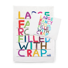 Load image into Gallery viewer, DAVID SHRIGLEY &#39;Fancy Room...&#39; (2020) Digitally Printed Tea Towel