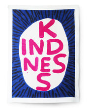 Load image into Gallery viewer, DAVID SHRIGLEY &#39;Kindness&#39; (2019) Digitally Printed Tea Towel