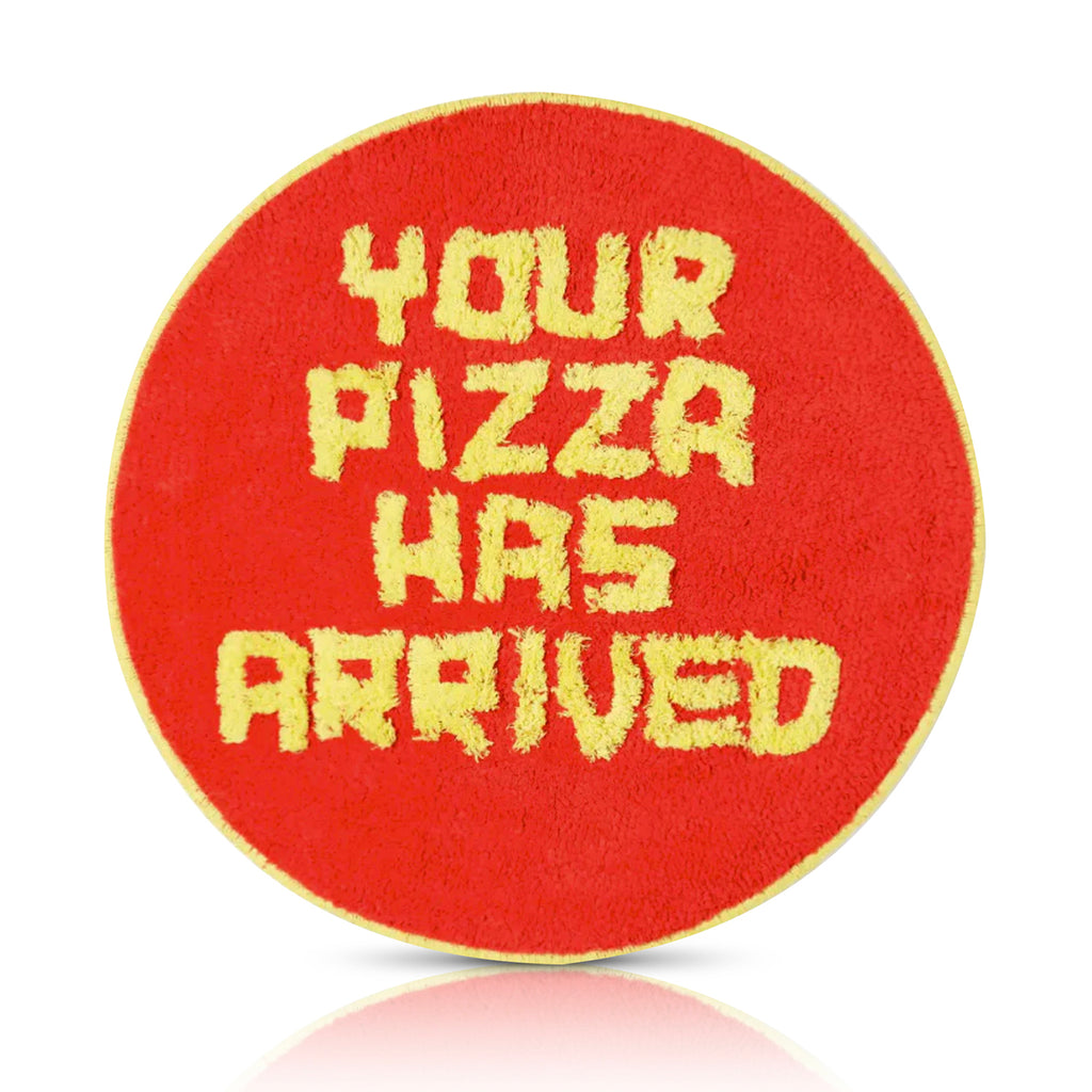 DAVID SHRIGLEY 'Your Pizza Has Arrived' (2020) Floor Rug/Mat