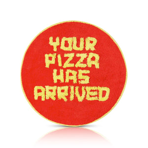 DAVID SHRIGLEY 'Your Pizza Has Arrived' (2020) Floor Rug/Mat