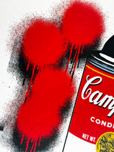 Load image into Gallery viewer, DEATH NYC &#39;Campbell&#39;s Veggie Spray Can&#39; Lithograph Print - Signari Gallery 