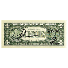 Load image into Gallery viewer, DEATH NYC &#39;Haring Batman&#39; Screen Print on Currency - Signari Gallery 