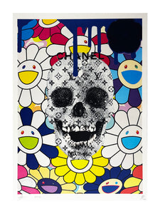 DEATH NYC 'Hirst Flowers' Lithograph Print - Signari Gallery 