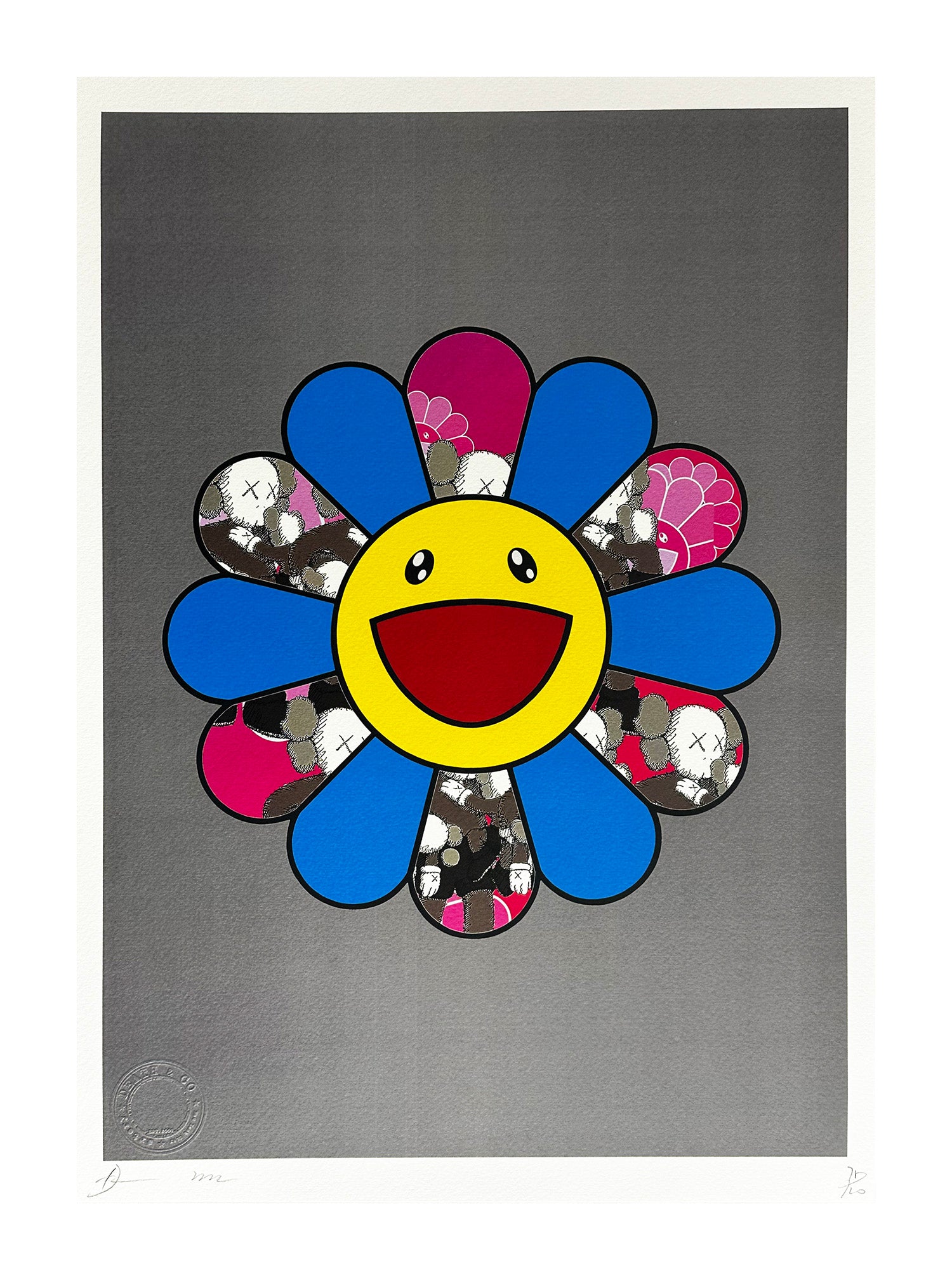 DEATH NYC 'KAWS Flower' Lithograph Print | Signari Gallery