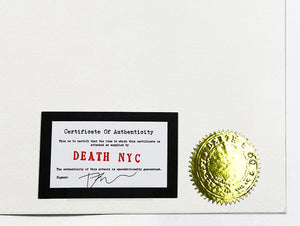 DEATH NYC 'KAWS Flower' Lithograph Print - Signari Gallery 
