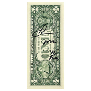 DEATH NYC 'Kusama Rat' Screen Print on Currency - Signari Gallery 