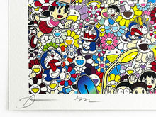 Load image into Gallery viewer, DEATH NYC &#39;The Simpsons x Doraemon&#39; Lithograph Print - Signari Gallery 