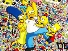 Load image into Gallery viewer, DEATH NYC &#39;The Simpsons x Doraemon&#39; Lithograph Print - Signari Gallery 
