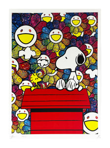 DEATH NYC 'Snoopy Flowers' Lithograph Print - Signari Gallery 