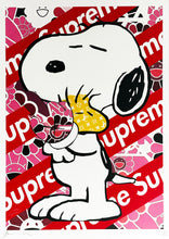 Load image into Gallery viewer, DEATH NYC &#39;Snoopy Supreme&#39; Lithograph Print - Signari Gallery 