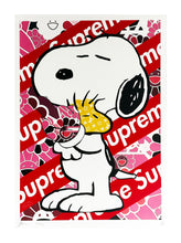 Load image into Gallery viewer, DEATH NYC &#39;Snoopy Supreme&#39; Lithograph Print - Signari Gallery 