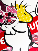 Load image into Gallery viewer, DEATH NYC &#39;Snoopy Supreme&#39; Lithograph Print - Signari Gallery 