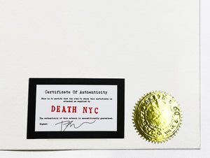 DEATH NYC 'Starry Night Peanuts' Lithograph Print - Signari Gallery 