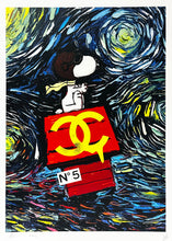 Load image into Gallery viewer, DEATH NYC &#39;Starry Night Snoopy&#39; Lithograph Print - Signari Gallery 