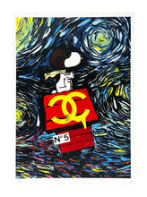 Load image into Gallery viewer, DEATH NYC &#39;Starry Night Snoopy&#39; Lithograph Print - Signari Gallery 