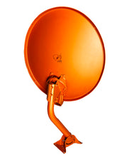 Load image into Gallery viewer, DENIAL &#39;Satellite Dish&#39; (2019) Full-Size Hand-Painted Dish (orange)