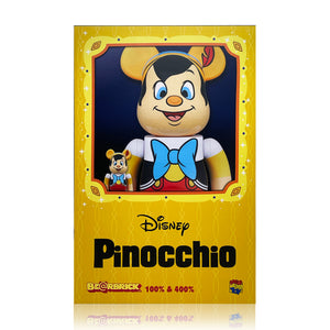 DISNEY x Be@rbrick 'Pinocchio' Designer Art Figure Set - Signari Gallery 