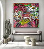 DOPED OUT M 'Life is Blood XL' (2023) Original on Canvas - Signari Gallery 