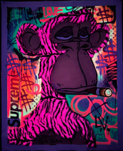 Load image into Gallery viewer, DOPED OUT M &#39;Bored Ape Plush&#39; Original on Canvas - Signari Gallery 