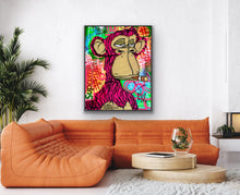 Load image into Gallery viewer, DOPED OUT M &#39;Bored Ape Plush&#39; Original on Canvas - Signari Gallery 
