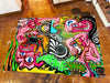 DOPED OUT M 'Drink Drive XXL' (2023) Original on Canvas - Signari Gallery 