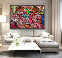 Load image into Gallery viewer, DOPED OUT M &#39;Mickey Mouse - Everybody Loves Me&#39; (2023) Original on Canvas