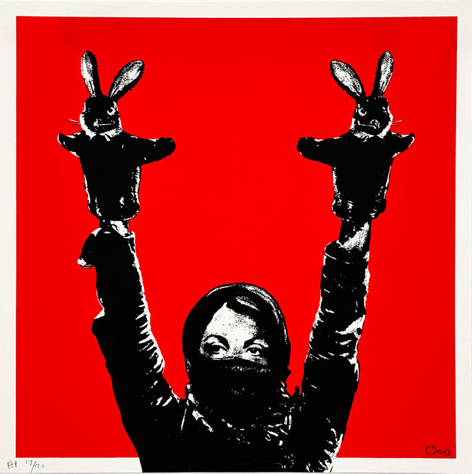 DOT DOT DOT 'Protester' (2015) Screen Print (AP)