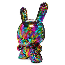 Load image into Gallery viewer, DUNNY x KidRobot &#39;Trippin&#39; Rainbows&#39; (2023) Designer Plush Sequined Figure