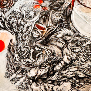 DZO 'Elemental Biofusion' (2017) Rare Giclée on Canvas - Signari Gallery 