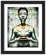 Load image into Gallery viewer, EDDIE COLLA &#39;Analogue&#39; (2021) Framed Original Oversized Sticker - Signari Gallery 