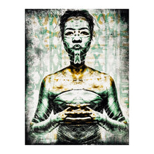 Load image into Gallery viewer, EDDIE COLLA &#39;Analogue&#39; (2021) Framed Original Oversized Sticker - Signari Gallery 