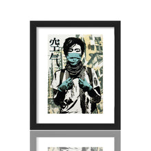 Load image into Gallery viewer, EDDIE COLLA &#39;Arrested Motion&#39; (2018) Framed Original Sticker/Decal - Signari Gallery 