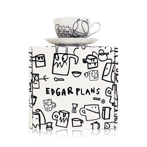 EDGAR PLANS 'Espresso Cup' (2022) Bone China Collectible Set