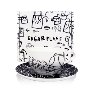 EDGAR PLANS 'Espresso Cup' (2022) Bone China Collectible Set