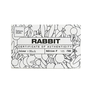 EDITIONS STUDIO 'Balloon Rabbit' (2021) Designer Art Sculpture (gunmetal) - Signari Gallery 