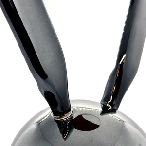 EDITIONS STUDIO 'Balloon Rabbit' (2021) Designer Art Sculpture (gunmetal) - Signari Gallery 