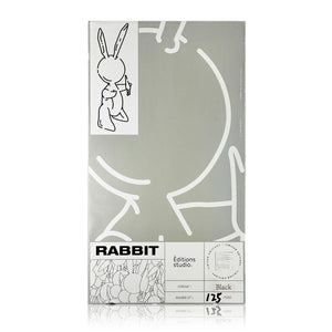 EDITIONS STUDIO 'Rabbit' (Gunmetal Black) Designer Art Sculpture - Signari Gallery 