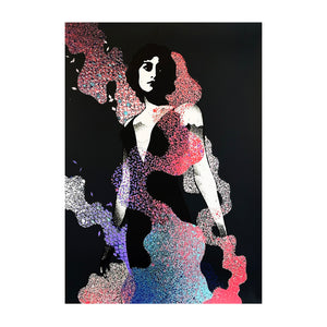 EELUS 'Conjuring' (2014) RARE Silkscreen Print - Signari Gallery 