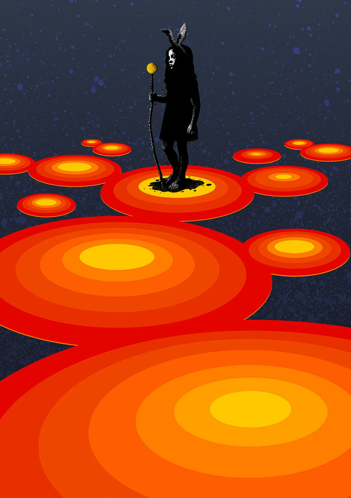 EELUS 'The Weight of Choice' (2025) Archival Inkjet Print w/Varnish Overlay