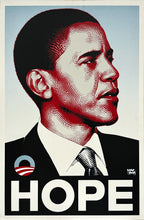 Load image into Gallery viewer, EL MAC &#39;Obama: Hope&#39; (2008) Rare Original (Mounted) Offset Lithograph