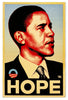 EL MAC 'Obama: Hope' (2008) Rare Original Promotional Sticker