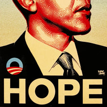 Load image into Gallery viewer, EL MAC &#39;Obama: Hope&#39; (2008) Rare Original Promotional Sticker