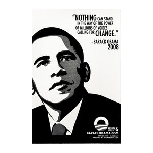 EL MAC 'Obama: Hope' (2008) Rare Original Promotional Sticker